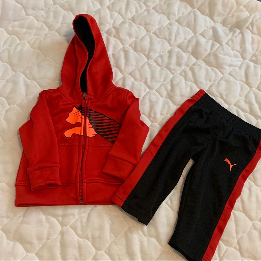 3-6M Puma track Suit NWOT